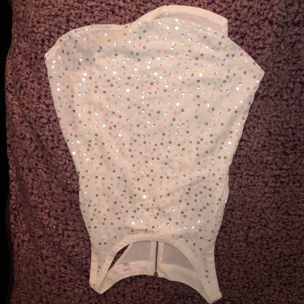 Candies sequins white shirt